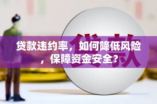 万丹贷款违约率，如何降低风险，保障资金安全？