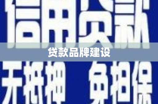 华宁贷款品牌建设