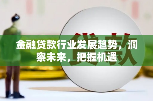 宣汉金融贷款行业发展趋势，洞察未来，把握机遇