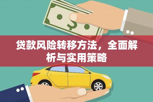 聂拉木贷款风险转移方法，全面解析与实用策略