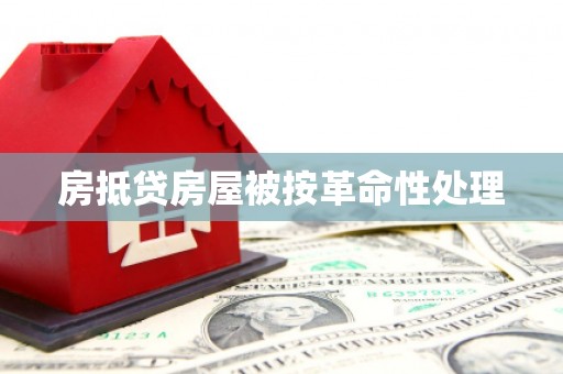 柳林房抵贷房屋被按革命性处理