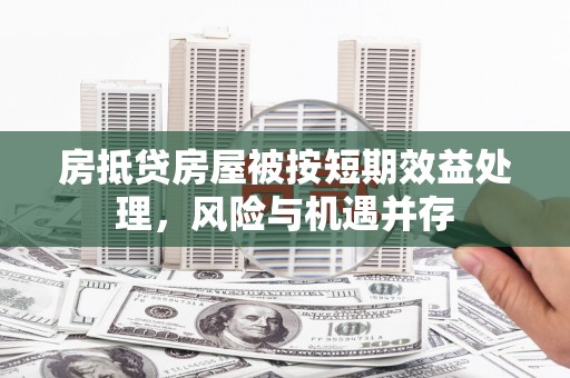 离岛房抵贷房屋被按短期效益处理，风险与机遇并存