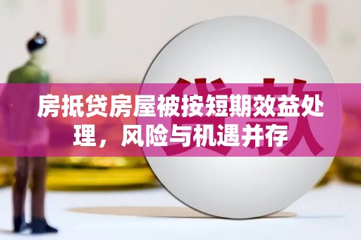 额敏房抵贷房屋被按短期效益处理，风险与机遇并存