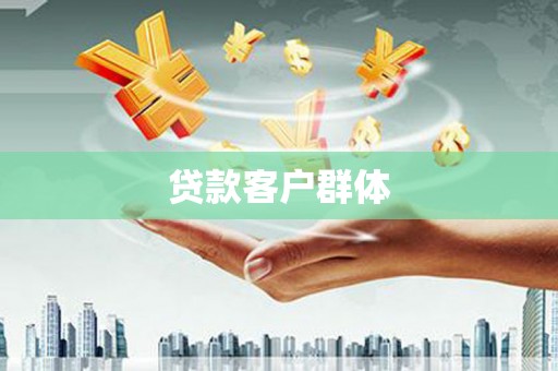 防城贷款客户群体