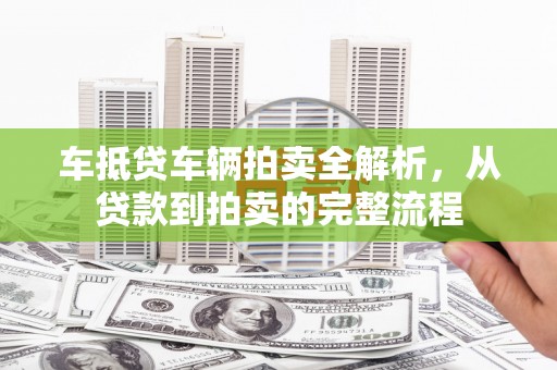 黄龙车抵贷车辆拍卖全解析，从贷款到拍卖的完整流程