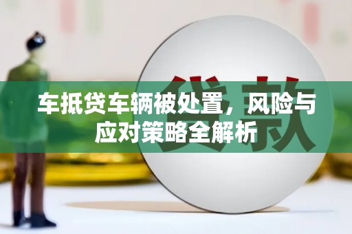 金水车抵贷车辆被处置，风险与应对策略全解析