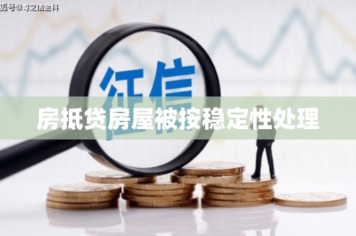 蓬溪房抵贷房屋被按稳定性处理
