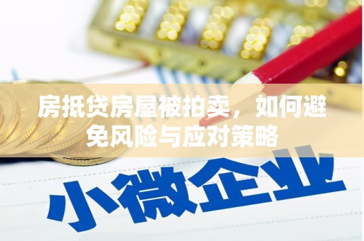 泸西房抵贷房屋被拍卖，如何避免风险与应对策略