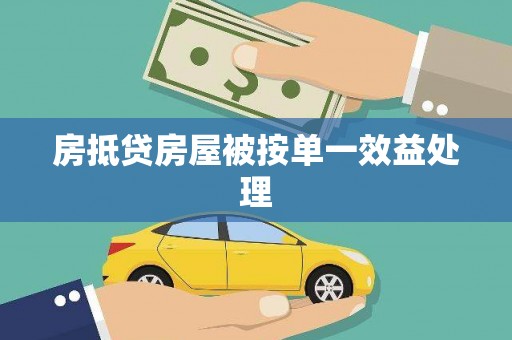 吐鲁番房抵贷房屋被按单一效益处理