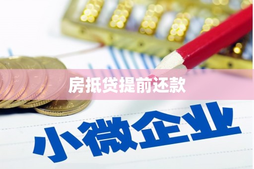 峨眉房抵贷提前还款