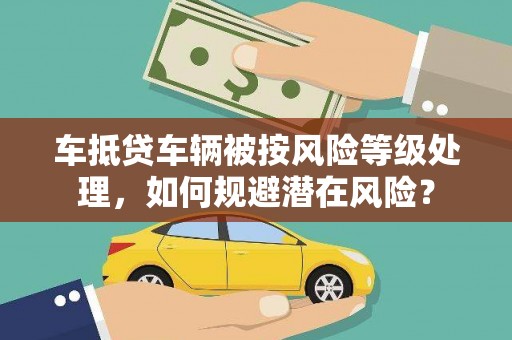 永平车抵贷车辆被按风险等级处理，如何规避潜在风险？