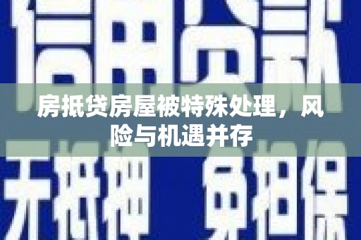 聊城房抵贷房屋被特殊处理，风险与机遇并存