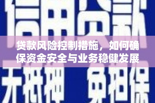 荣昌贷款风险控制措施，如何确保资金安全与业务稳健发展