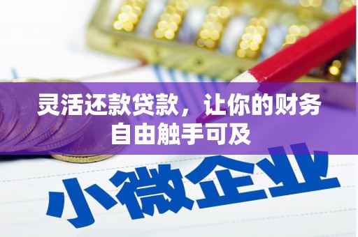 大城灵活还款贷款，让你的财务自由触手可及