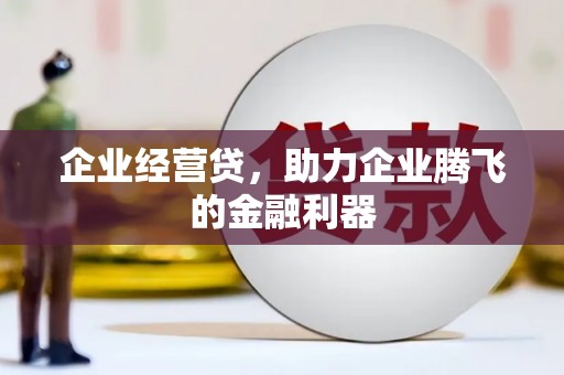 涿鹿企业经营贷，助力企业腾飞的金融利器