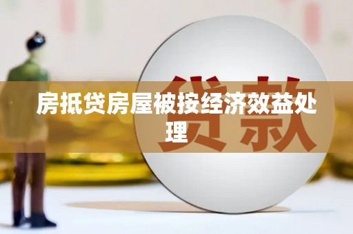 冀州房抵贷房屋被按经济效益处理