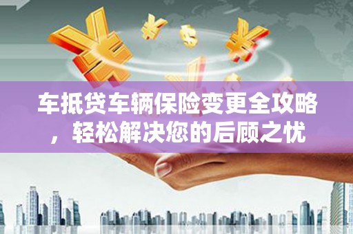 西畴车抵贷车辆保险变更全攻略，轻松解决您的后顾之忧
