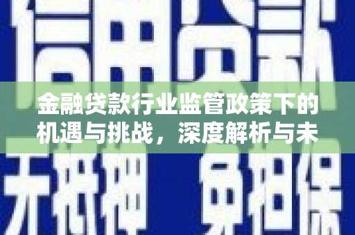 新邵金融贷款行业监管政策下的机遇与挑战，深度解析与未来展望
