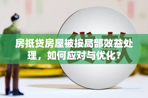 庆元房抵贷房屋被按局部效益处理，如何应对与优化？