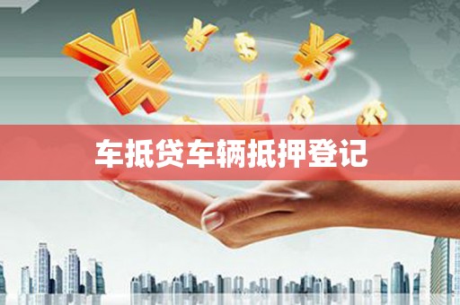 通道车抵贷车辆抵押登记