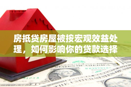 四会房抵贷房屋被按宏观效益处理，如何影响你的贷款选择？
