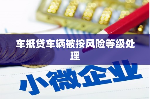 中正车抵贷车辆被按风险等级处理