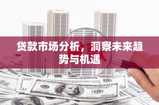 沧源贷款市场分析，洞察未来趋势与机遇