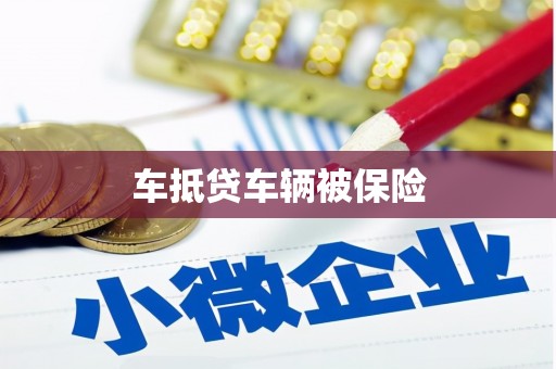 洞头车抵贷车辆被保险