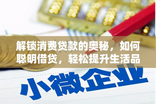 白朗解锁消费贷款的奥秘，如何聪明借贷，轻松提升生活品质