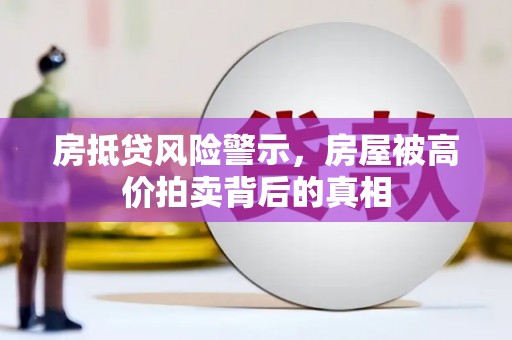 保亭房抵贷风险警示，房屋被高价拍卖背后的真相