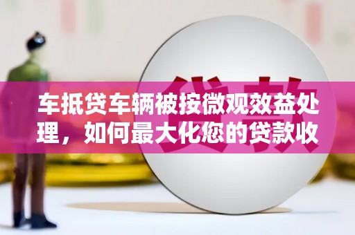 永城车抵贷车辆被按微观效益处理，如何最大化您的贷款收益？