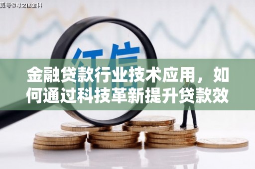 丹徒金融贷款行业技术应用，如何通过科技革新提升贷款效率
