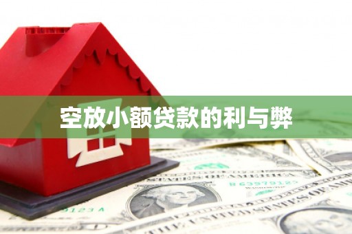 腾冲空放小额贷款的利与弊