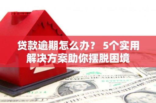 延平贷款逾期怎么办？ 5个实用解决方案助你摆脱困境