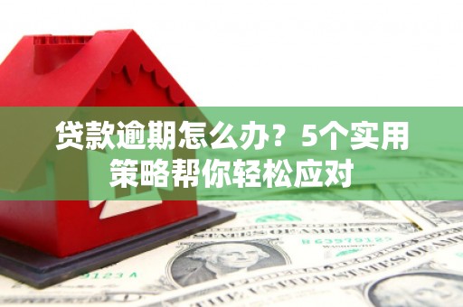 乌海贷款逾期怎么办？5个实用策略帮你轻松应对