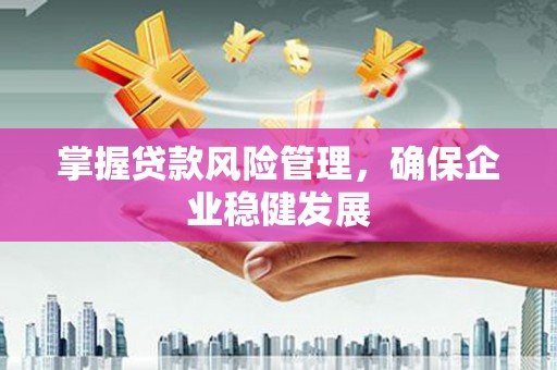 黄大仙掌握贷款风险管理，确保企业稳健发展