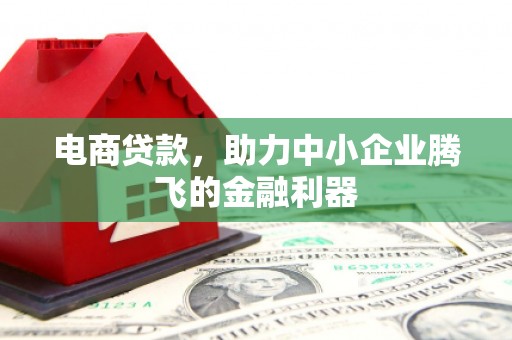 新城电商贷款，助力中小企业腾飞的金融利器