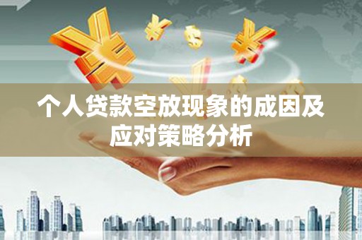 乳源个人贷款空放现象的成因及应对策略分析