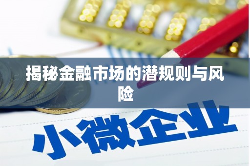 秀林揭秘金融市场的潜规则与风险