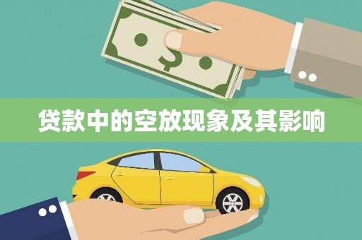 龙亭贷款中的空放现象及其影响