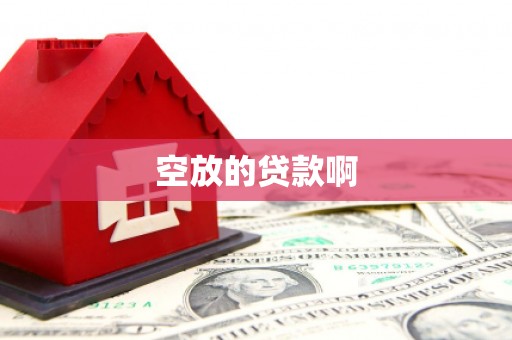 大肚空放的贷款啊