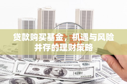 伊吾贷款购买基金，机遇与风险并存的理财策略